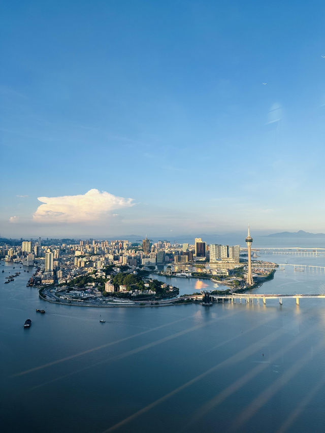 🌃【珠海瑞吉｜在高空俯瞰澳門夜景，連泡泡浴都有管家「儀式感」～】