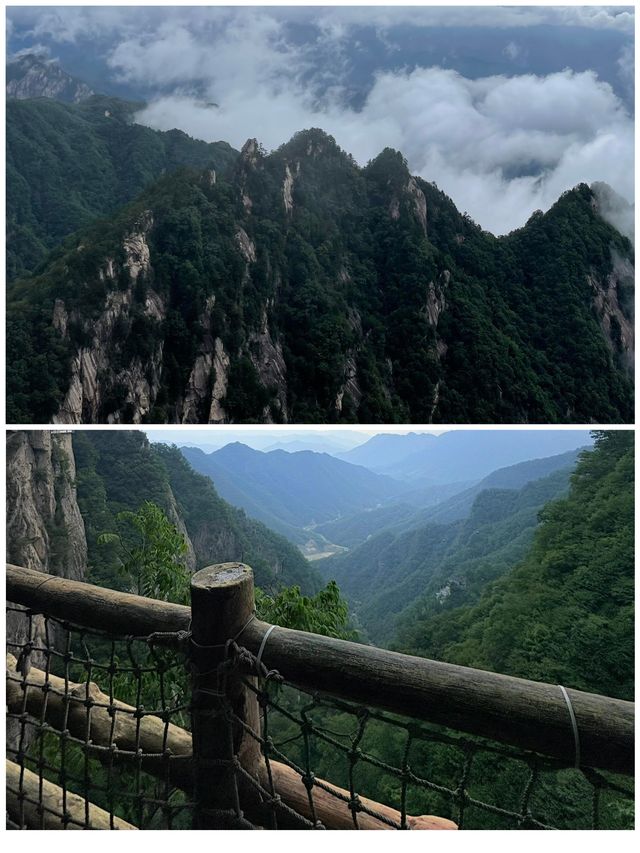 白雲山風景區景色優美天然氧吧仙境之地美極了