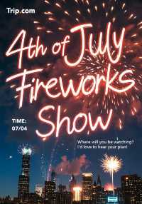 🎆 Where's the Best Spot for 4th of July Fireworks？ Share & Win Trip Coins!