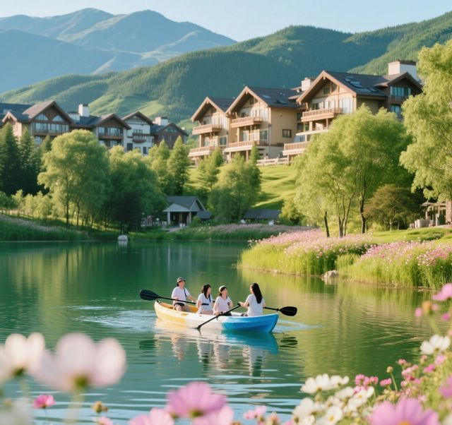崇禮富龍四季小鎮｜19℃嘅夏天！草原天路旁避世遛娃勝地