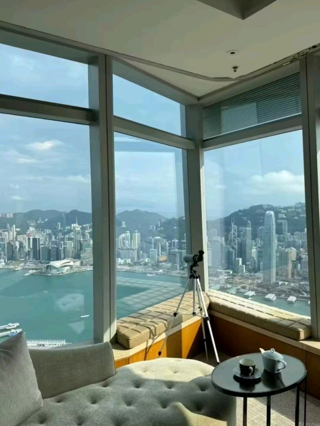 In Hong Kong! Stayed at the Ritz-Carlton 5 times! So amazing! 🇭🇰
