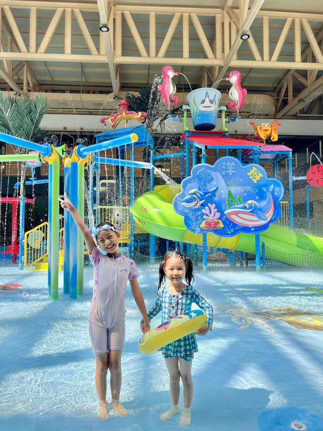 北京1h直達 室內水樂園+戶外溫泉暑假玩水