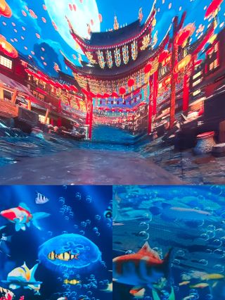 The new landmark of Magic City! The Time-Space Cube Metaverse Pavilion lets you travel through past, present, and future, filling up your memory!