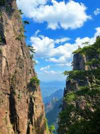 黃山兩天一夜徒步路線慢爬看峽谷賞日落