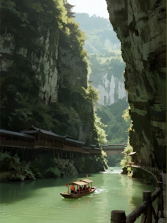 比起黃果樹，我更愛馬嶺河峽谷的秋日瀑布群​