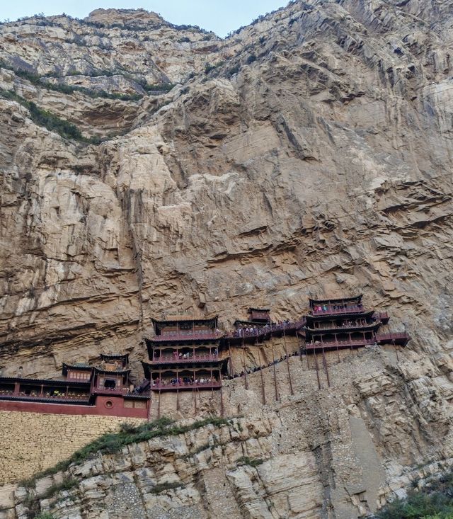 山西大同懸空寺探秘攻略千年等一回，武俠小說場景驚鴻一瞥