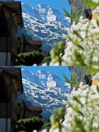 是誰闖入了瑞士少女峰的童話世界裡！