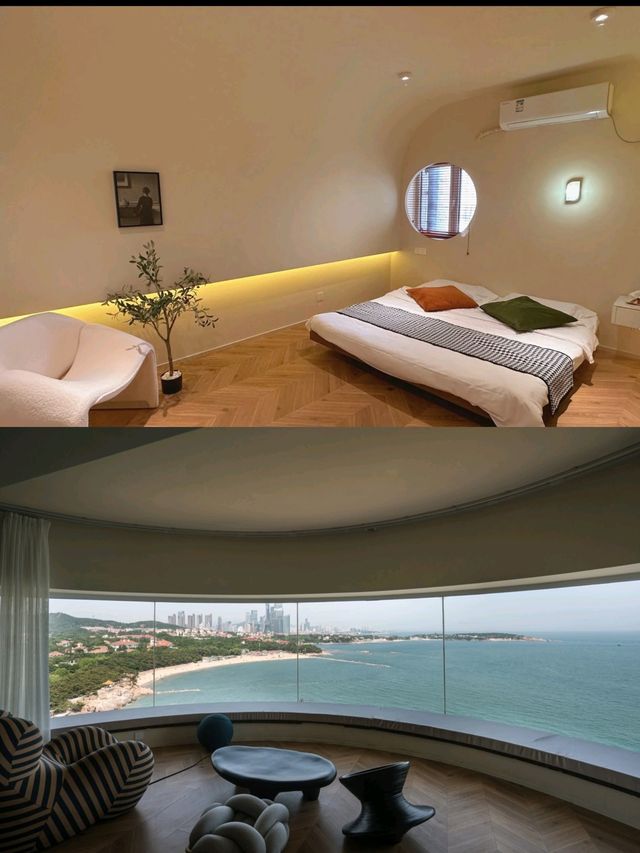 青島！氛圍感海景酒店！出片天花板