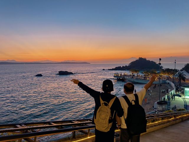 深圳 - 釜山同款海邊膠囊小火車