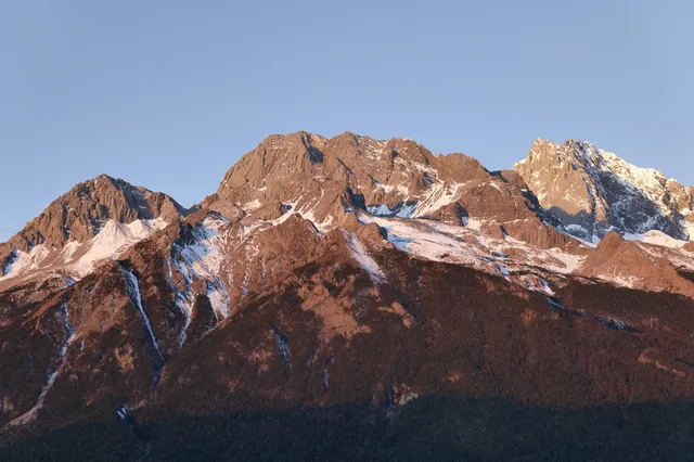 玉龍雪山12月初實況及遊玩路線