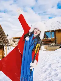 冬日雪地拍照個姿勢讓你美出圈