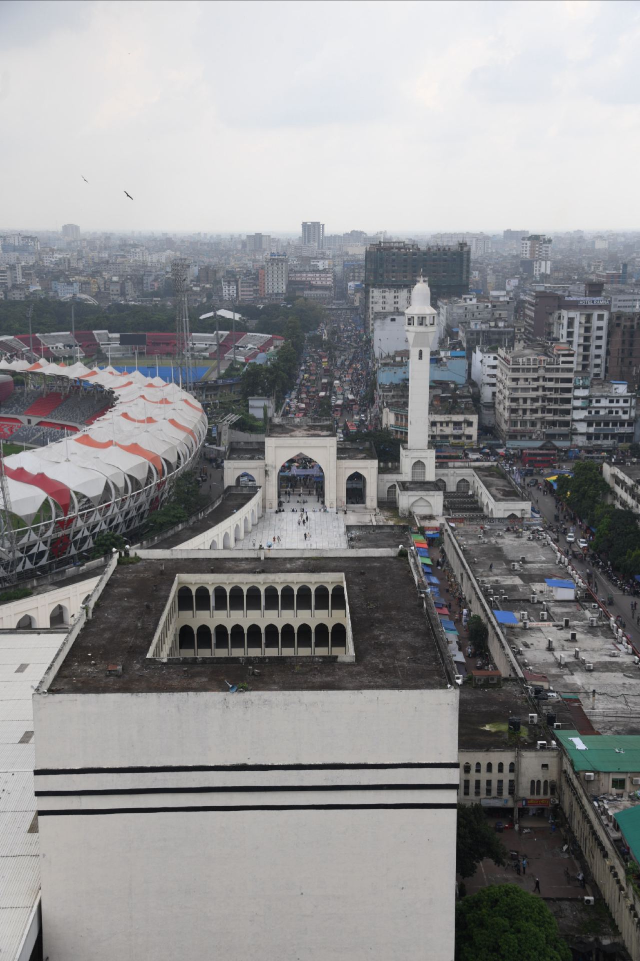 Nhà thờ Hồi giáo đẹp ngoạn mục nhất Bangladesh | Tham quan chi tiết Baitul Mukalam