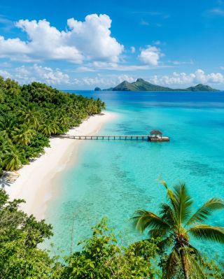 It's not that the Maldives is unaffordable, it's that Fiji offers better value for money! 