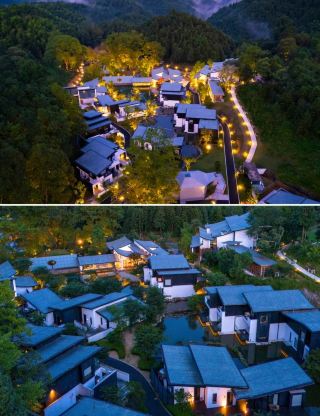 A hidden luxury garden hotel nestled in the mountains and valleys of Huangshan · Wish Garden Hotel
