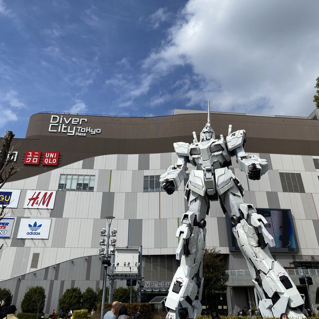 Sunny Day at Diver City Tokyo Plaza ☀️ 