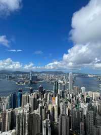 暑假親子放電之旅🤩山頂一日遊😍香港🇭🇰超級令景🫡
