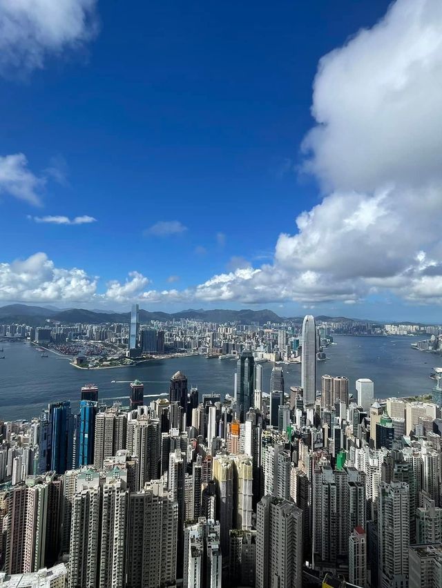 暑假親子放電之旅🤩山頂一日遊😍香港🇭🇰超級令景🫡
