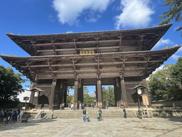 日本｜奈良｜世界最大木造建築文化遺產之一  東大寺
