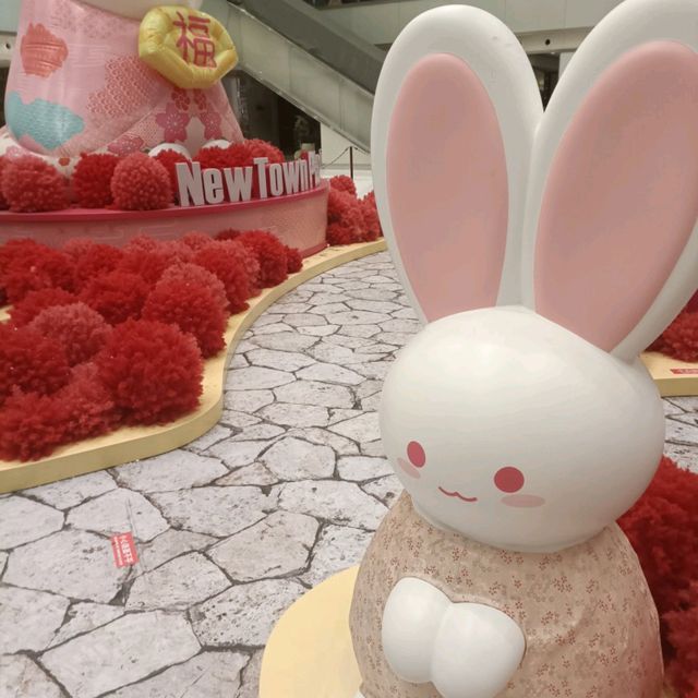 打卡新城市廣場 x 兔仔 🐇🐇 花．團．錦簇