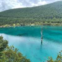 麗江藍月湖 碧綠仙景
