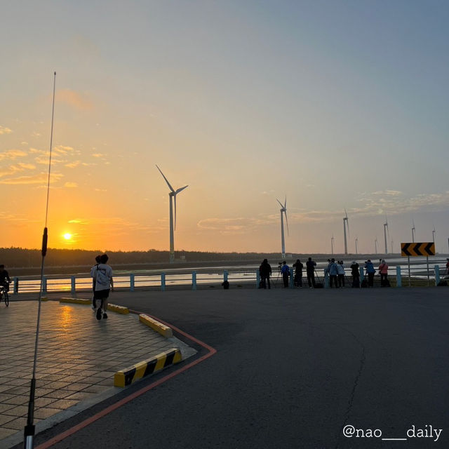 【台中の絶景スポット☀️高美湿地】