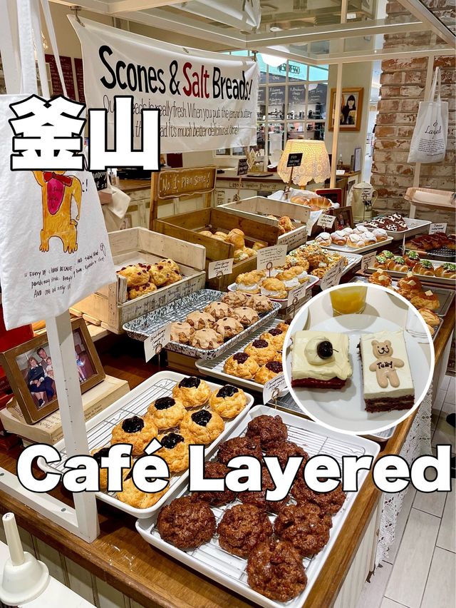 ソウルで大人気のカフェが釜山にもあるよ