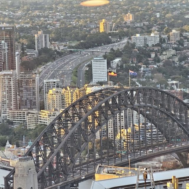 Bird eye view of Sydney 