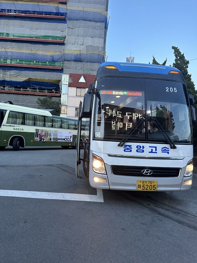 大邱の西大邱高速バス乗り場はこんな感じ。 大邱の西大邱高速バス乗り場はこんな感じ。