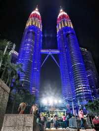 National Day celebrations at KLCC