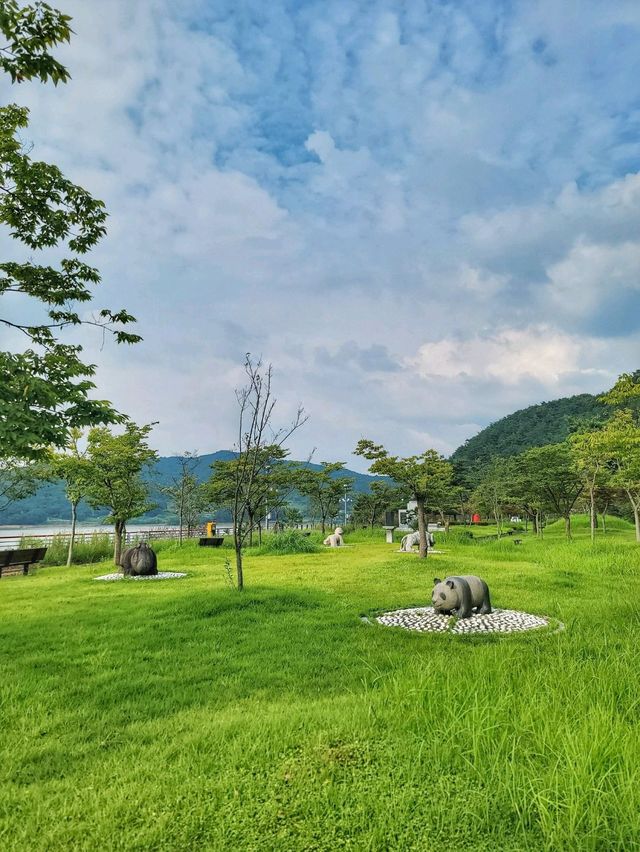 불갑저수지 보며 힐링하는 영광여행코스🩵