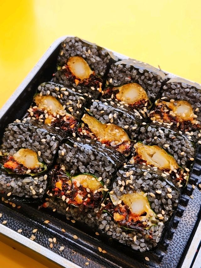 💛오션뷰와 김밥 비주얼이 대박인 함덕 맛집, "해녀김밥"💛