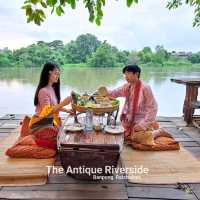 ที่พักริมน้ำแม่กลอง The Antique Riverside ราชบุรี