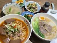 江子翠捷運站好吃麵食｜二鬼麵舖，必點麻辣雪花牛