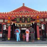 沖繩著名波上宮🫶🏻海島出名崖邊神社⛩️