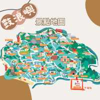 鼓浪嶼景點地圖及一日游路線介紹🏖️