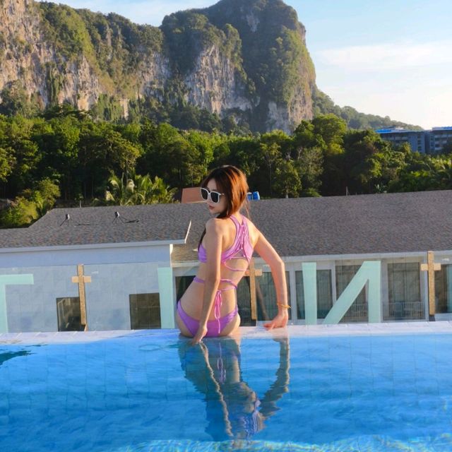 โรงแรมสวยสระว่ายน้ำเริ่ดมากแม่