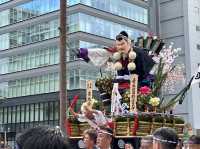 福岡・博多。2023年大博通りにて『博多祇園山笠』『追山ならし』に遭遇。