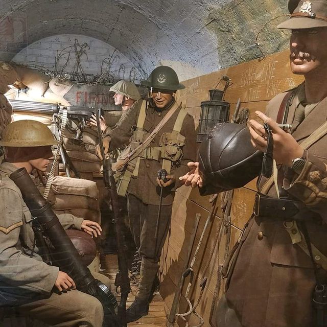 Underground Museim In Albert, France