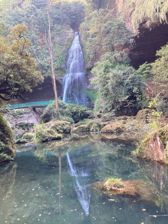 南投竹山-自然芬多精-松瀧岩瀑布|（清幽之地）
