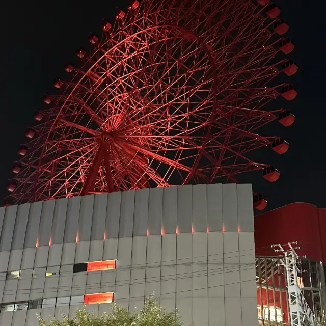 Osaka from a Ferris Wheel