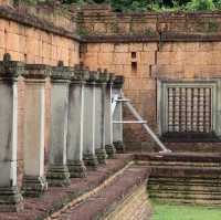 Banteay Same temple View in Rainy season