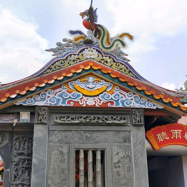A beautiful temple in Batu Pahat, Johor
