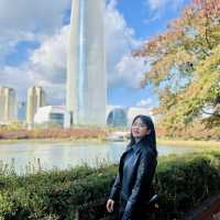 เดินเล่นสวนสาธารณะทะเลสาบซอกชนในต้นฤดูใบไม้ผลิ 🍁🍂