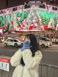시시각각 변하는 크리스마스 미디어파사드🎄✨