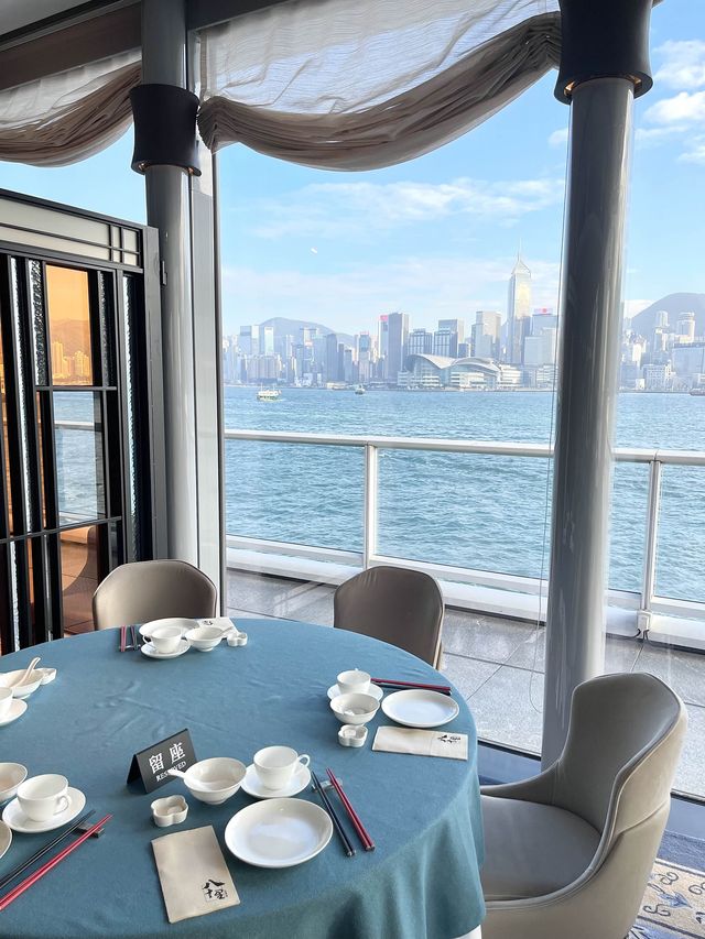 香港尖沙咀海景打卡中式下午茶套餐-八十里