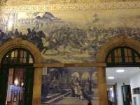 【葡萄牙】波爾圖Campanha火車站：歷史瓷磚展示