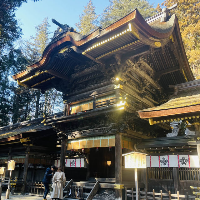 【長野県/下諏訪　全国に2.5万社ある諏訪神社の総本社『諏訪大社』の１つ⛩️】