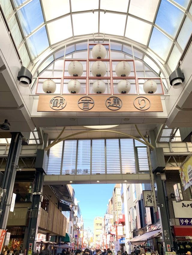 東京　東京観光　浅草仲見世通りだけじゃない！観音通り知ってます？