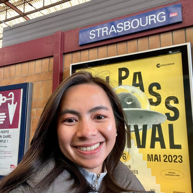 Stopping over at Strasbourg