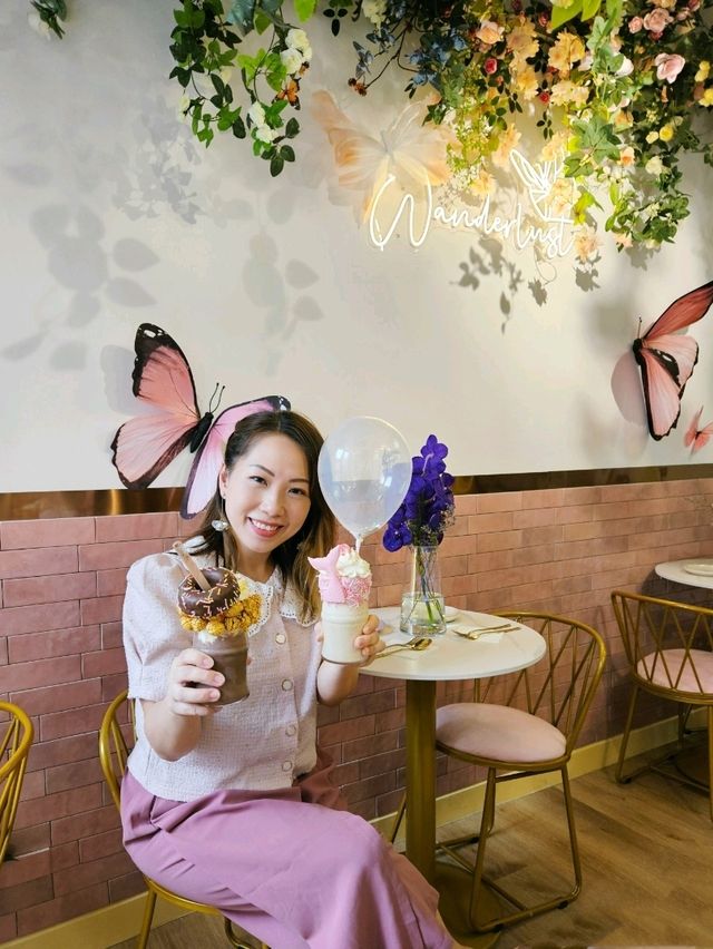 ♡超夢幻🌸花花🦋蝴蝶主題餐廳♡